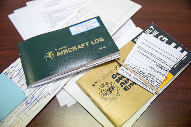 digitize aircraft maintenance log books
